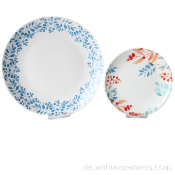 Plate Dinner Bowl Set Geschirr Set Platten Geschirr Geschirr